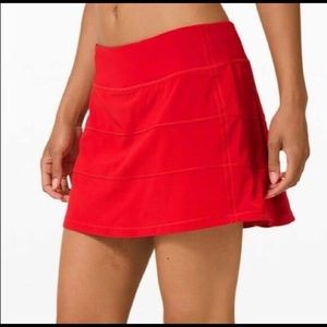 Lululemon Pace Rival Mid Rise Tall Skirt